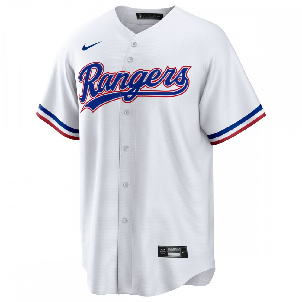 Max Scherzer Texas Rangers Home Replica Player Jersey - White-Pro Kit Vault | Brand New 26/27 Sports Jerseys